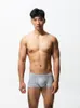 Underpants Cotton Sexy Men Underwear Graphene Antibacterial Slim White Black Comfortable Boxer Shorts Handsome Boy's