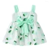 Girl Dresses Baby Girls Dress 2023 Summer Flowers Princess Sundress For Toddler Infant Kids Birthday Party Costume Children's Clothing