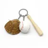 Bomboniere Ups Creative Portachiavi Ciondolo Borsa Baseball Set regalo in tre pezzi Giochi sportivi Souvenir Drop Delivery Giardino domestico Festive Dhqyf