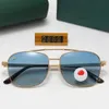 fashion Designers sunglasses Luxury aviator sunglasses women men frog Tide Cool glasses Beach shading UV protection polarized glas269E