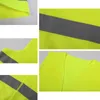 1pcs Neon Security Safety Vest Cycling Cloth High Visibility Reflective Stripes Orange Yellow Quality Bike Safty Goods New