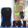 Sacs de plein air Running Sports Gym Exercise Arm Mount Bag Phone Keys Pouch Case Holder