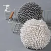 Toalla Creativa Mano suave Espesar Super absorbente Limpieza rápida Microfibra Baño Gancho Secado con paño de felpa Cocina Terry T A1I4