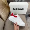 Koşu Ayakkabıları büyük boy Sneakers Deri Bağcıklı Moda Platformu Beyaz Siyah mens lüks kadife süet Chaussures de E0SV # kadın