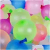زخرفة الحفلات 111pcs بالونات المياه مع إعادة ملء ألعاب قتال القنابل السهلة سهلة للااتك للأطفال