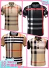 Summer new short-sleeved men's Men's T-Shirts trend plaid business cotton T-shirt men's large non-pilling and non-fading bottom shirt