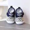 Första vandrare söta babyskor med sund spädbarn pojke småbarn sneakers mjuk ensamfödda flicka första vandrare 0-3 år promenader platt sko 230114