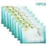 Gift Wrap 10pcs Multifunction Printed Paper Envelop Branch School Storage Holder Translucent Rectangle Flower Portable Antique Style