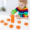 Sieraden zakjes voor kinderen vroege educatie simulatie wortel eliminatie game puzzel speelgoed voor jongens en meisjes