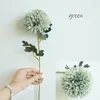 Decorative Flowers Dandelion Flower Ball Pompom Simulation Artificial Home Christmas Decor Wedding Holding Road Lead Fake Wall