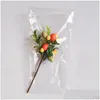 Dekoracja imprezy wielkanocna sztuczna zielona liść wazon dekoracje do domu jaj domowy kwiat rzemieślniczy dzieci prezent fawory