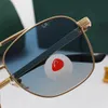 fashion Designers sunglasses Luxury aviator sunglasses women men frog Tide Cool glasses Beach shading UV protection polarized glas269E