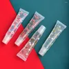 Läppglans 15 ml söt makeup transparent fuktgivande vegansk lipglans julolja kosmetik för tjej kvinnor en bit