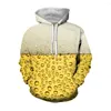 Heren hoodies jumeast 3d Duits Oktoberfest bedrukte bier mannen grappige kangoero pocket kap sweatshirts y2k harajuku 90s esthetische kleding