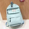 Schultaschen Große Kapazität Candy Farbe Casual Rucksack Wasserdichte Nylon Frauen Weibliche Koreanische Reisetasche Teenager Mädchen