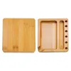 Other Smoking Accessories Handmade Natural Wood Rolling Tray With Three Angle 151X131 Mm Tobacco Plate Wooden Grinder Drop Delivery Dhgin