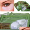 Ferramentas de sobrancelha estêncils wholesaleeye máscara anti -círculo escuro Gel colágeno sob os olhos Patches saco de pad maco CRISTAL 20 PCSIS10 PA DHTZH