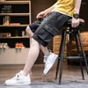 Männer Shorts Sommer Sport Cargo Männer Gerade Bein Koreanische Version Trend Hosen Fünf Punkte Casual Männer