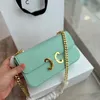 Projektantka mini torby dla kobiet na ramionach skórzana złota łańcuch crossbody Tote Fashion Flap kwadratowy portfel Prezenty torebki dla przyjaciół w stylu 230717