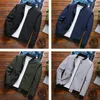 Vestes pour hommes Hommes Printemps Et Manteaux Couleur Unie Veste Décontractée Hommes Mode Masculine LUYZJZEN Jaqueta Masculina K14