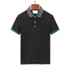 2023 Camisas de polo Diseñador Hombres Camisas High Street Bordado Abeja Marca Top Algodón Ropa para hombre Camisetas Tamaño M-3XL3064