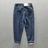 Men's Pants Fashion Denim Men Cotton Japan Korean Style Gray Blue Black Jeans Casual Loose Trousers For Male 2023 Spring