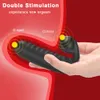 Anal Toys Finger Sleeve Vibrator G Spot Orgasm Massage Clit Stimulate Female Masturbator Lesbian Sex For Women Adult Product 230113