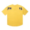 22S Męskie Tshirts T Shirt Palms Palmangel City Designer Limited Inkjet Graffiti List Drukowanie męskiej żaglówki Krótkie rękawy JH20