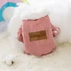 Vêtements pour chiens Automne et hiver Peluche Teddy Veste Manteau rembourré en coton Petit chiot Laine d'agneau Vêtements pour animaux de compagnie