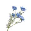 Fleurs décoratives 5 têtes, fausse fleur artificielle en soie, toucher réel, pour mariage, maison, jardin, décoration intérieure