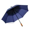 Guarda -chuvas grande guarda -chuva longa maçaneta ADT Proteção à prova de vento