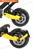 オリジナルブレードTeverun Mini Scooter 48V 15.6AH 20.8AHデュアルモーター500WミニミュートルディスプレイTFTディスプレイNFCロックTEVERUN電気スクーター