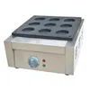 Altro Home Garden Pane Makers Jamielin Uso commerciale Elettrico antiaderente 9 fori Taiwan Macchina per torte a forma di ruota di fagioli rossi Maker Oban Dh1D3