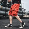 Männer Shorts Sommer Sport Cargo Männer Gerade Bein Koreanische Version Trend Hosen Fünf Punkte Casual Männer