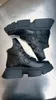 2023SS Big Spuly Plataforma Genuine Leather Boots Tank Ins Punk Street Botas