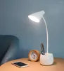 Lampes de table 2023 LED lampe de bureau 5V USB Rechargeable batterie intégrée bureau chambre lecture interrupteur tactile travail lumière enfants nuit