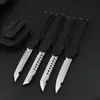 New Tactical Hunting Portable Automatic Knife 9CR18MOV Blade Aluminum alloy Handle Outdoor EDC Camping Tool Holiday Self-defense Knives