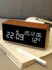 إكسسوارات الساعات الأخرى LED Clock Clock سطح مكتب إبداعي متعدد الوظائف غرفة نوم إلكترونية طاولة الرقمية بجانب السرير كسول