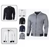 Vestes pour hommes Cardigan Great Casual Veste masculine Manchette élastique Manteau de printemps pour l'école