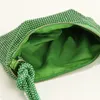 Bolsas de cintura de luxo Designer Hobos bolsa de ombro Shining s Evening clutches Bolsa de cristal bolsas de festa vermelho verde ouro B499 230113