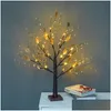 Party Decoration 55 cm Tree Lights Led Christmas Day Creative Landscape Luminous Indoor Girl Room Home Drop Delivery Garden Festive S DHJNS