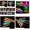 Autres Fournitures De Fête D'événement En Gros Led Lampe De Poche Bâton Porte-clés Mini Torche En Aluminium Porte-clés Anneau Durable Glow Pen Baguette Magique Dhwbn