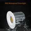 Downlights IP65 Waterdichte LED -downlight 220V verzonken Lamp plafond 10w 20w 30w badkamer gangpad slaapkamer buiten indoor spot licht