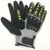 Heavy Duty Cut Resistant Gloves Anti Impact Vibration Oil Safety Work Shock Absorbing TPR Mechanical