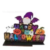 Party Favor 2022 UPS Woode Halloween Table Crafts Decoration Creative UV Printing Drop Delivery Home Garden Festive Supplies Event DHCRW