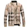 2023 bordado de la chaqueta de tigre de brazo diseñador de otoño masculina