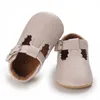 Pierwsze spacerowicze Born Buty klasyczne skórzane buty dla dziewczyn dla MultiColor Toddler Guma Sole antypoślizgowe Pierwsze Walkers Moccasins 230114