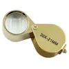 Novelty Items Metal Jewelry Magnifying Glass Jewelers Eye Tool Jewellery Folding Loupe Lens Triplet Diamond Drop Delivery Home Garden Dhbn9