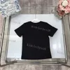 Moda Crianças Roupas Meninos Meninas T-shirts Designer Crianças T-shirts Baby Kid Marca de Luxo Tops Tees Clássico Carta Impresso Roupas 8 estilo