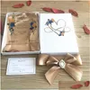 Greeting Cards Top Sell Wedding Invitation Card Box Decorative Party Invitations Custom Rsvp 10Pcs Drop Delivery Home Garden Festive Dhmcp